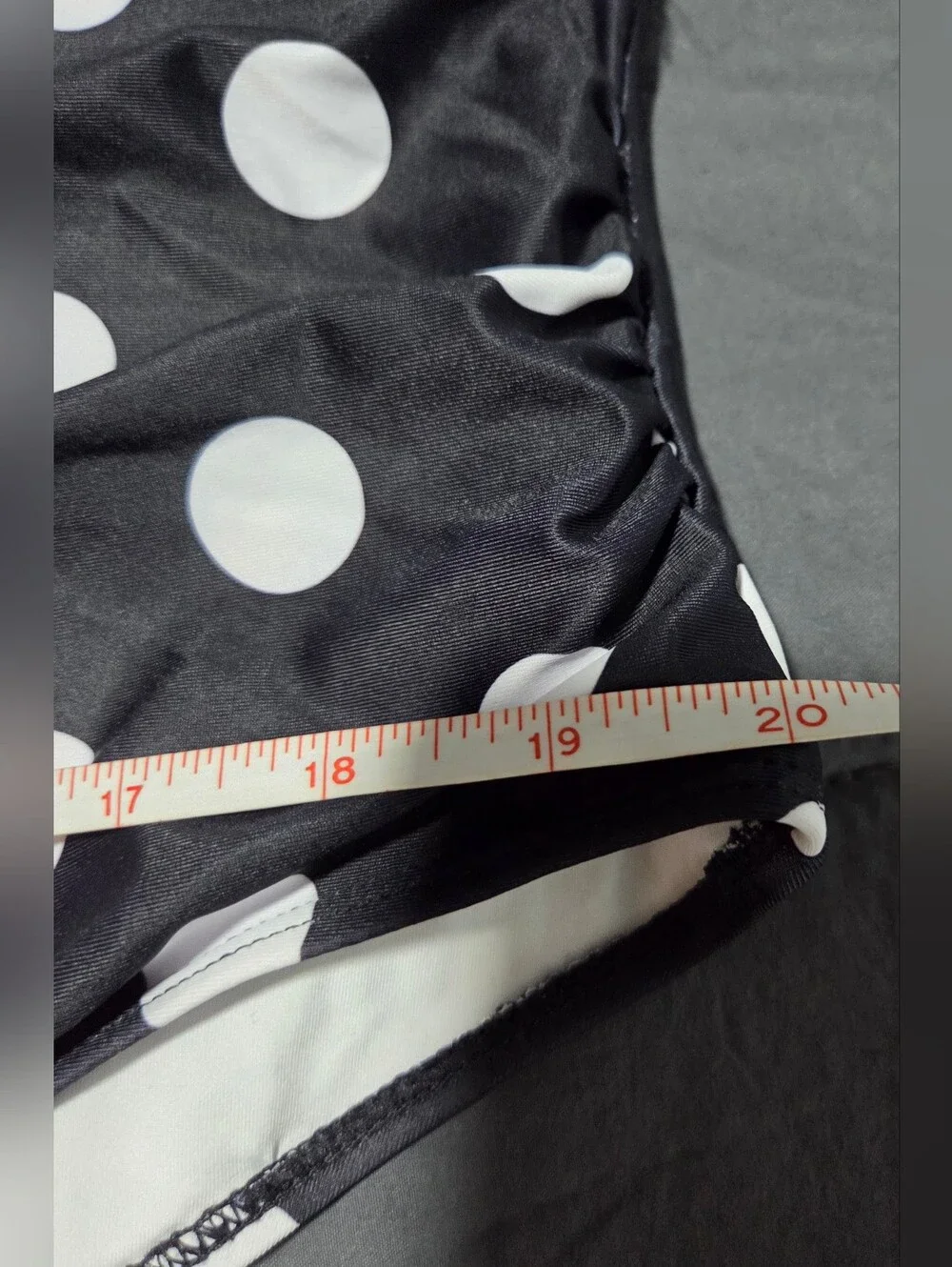 Polka Dot Mid-Rise Bikini Bottom - Black & White